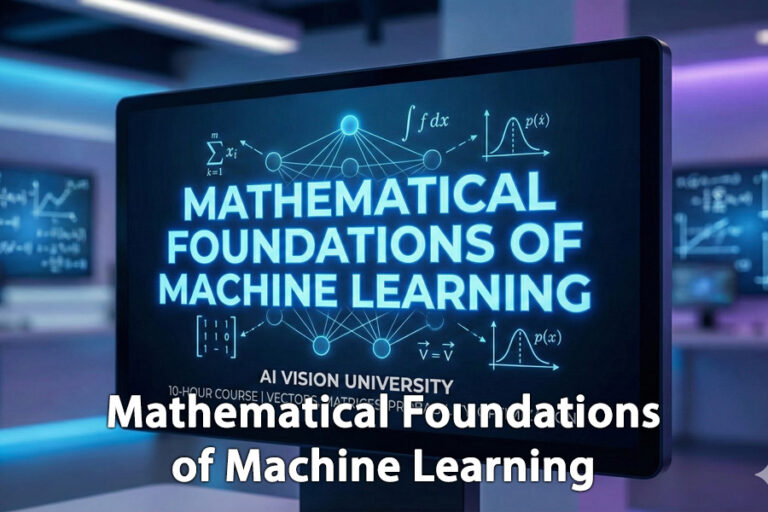Mathematical Foundations of Machine Learning